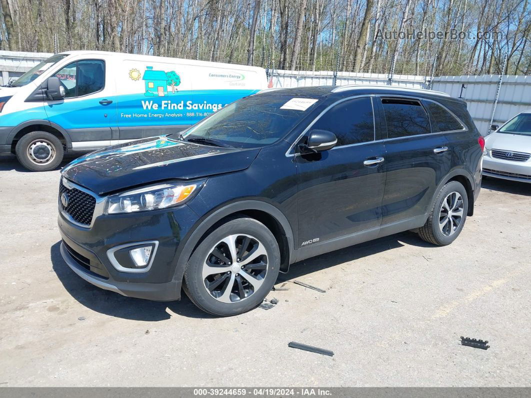 2018 Kia Sorento 3.3l Ex Black vin: 5XYPHDA59JG421834