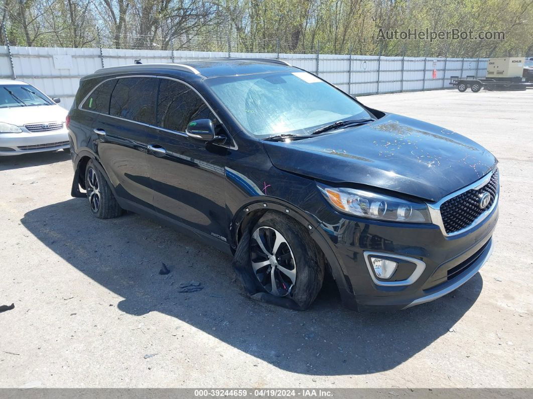 2018 Kia Sorento 3.3l Ex Black vin: 5XYPHDA59JG421834