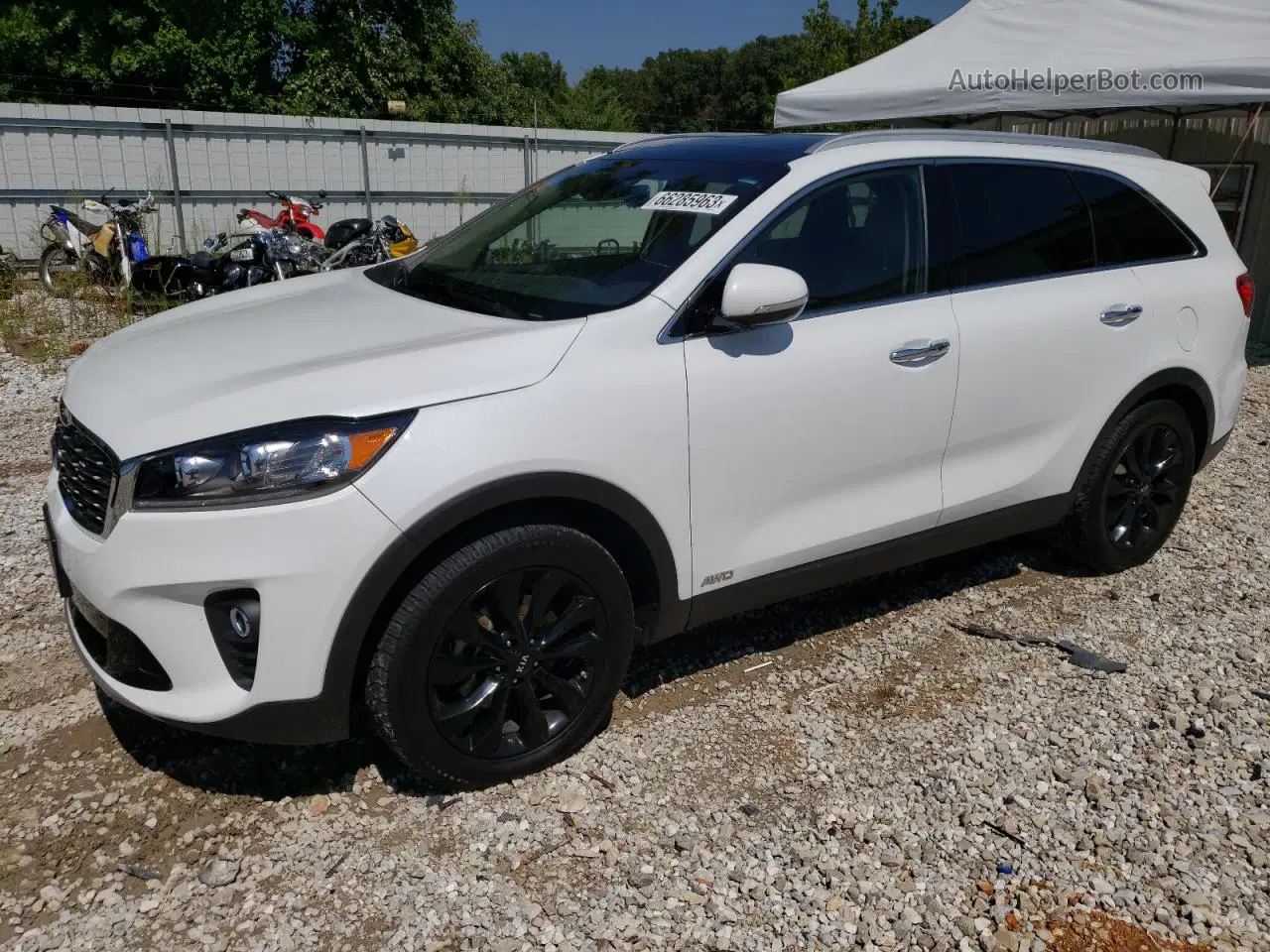 2020 Kia Sorento Ex White vin: 5XYPHDA59LG644832