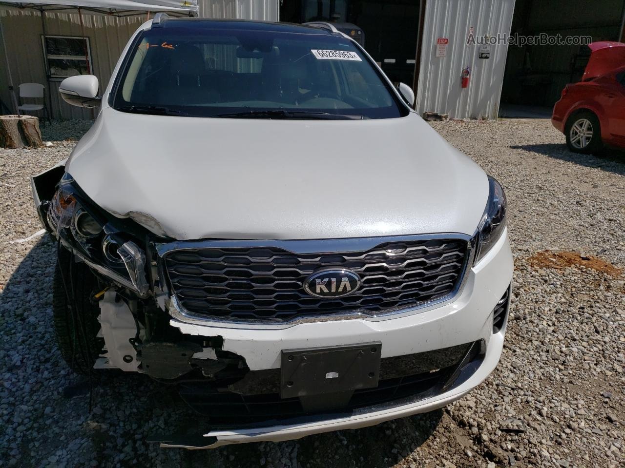 2020 Kia Sorento Ex Белый vin: 5XYPHDA59LG644832