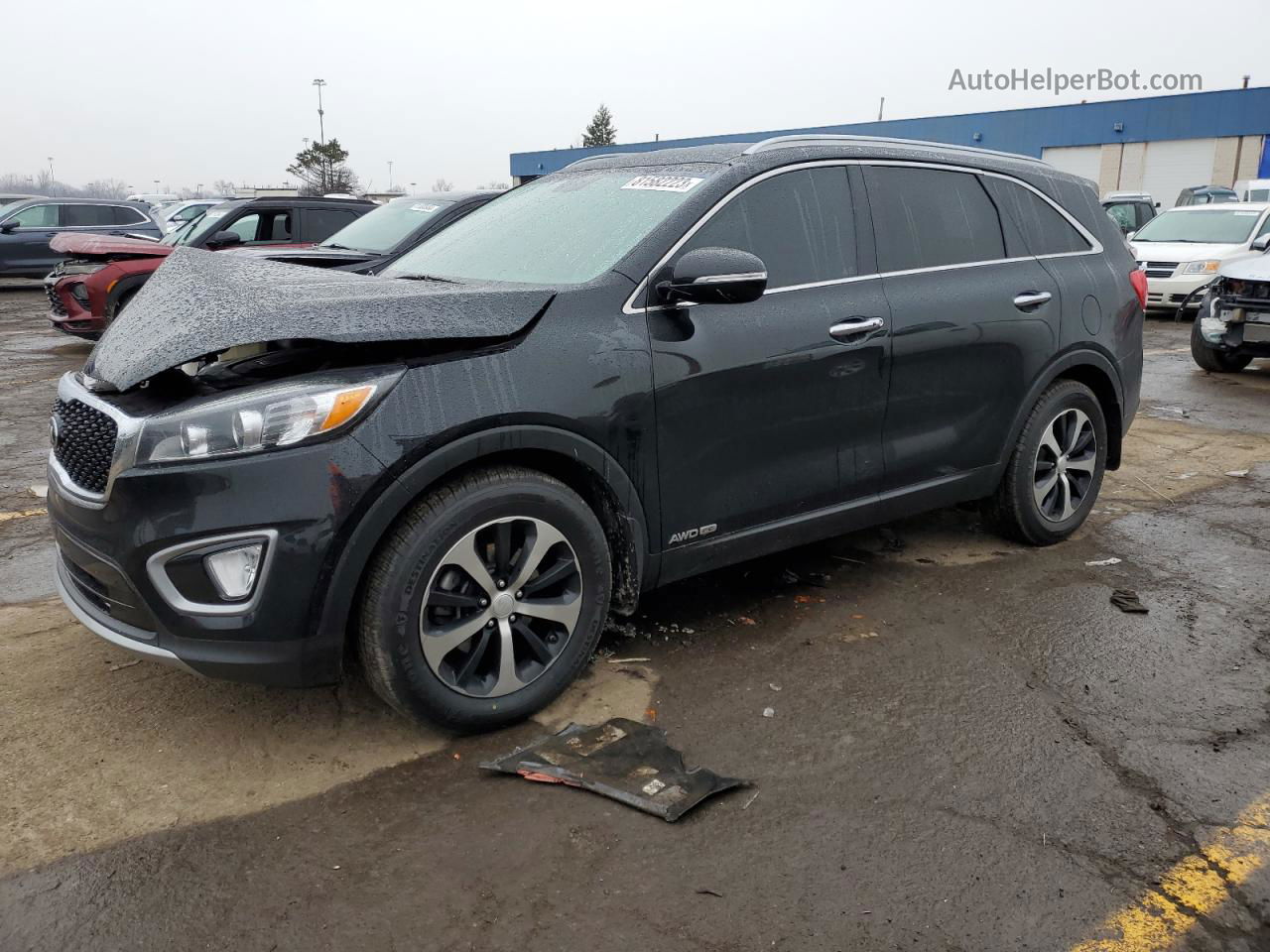 2017 Kia Sorento Ex Black vin: 5XYPHDA5XHG202181