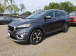 2018 Kia Sorento Ex Gray vin: 5XYPHDA5XJG369131