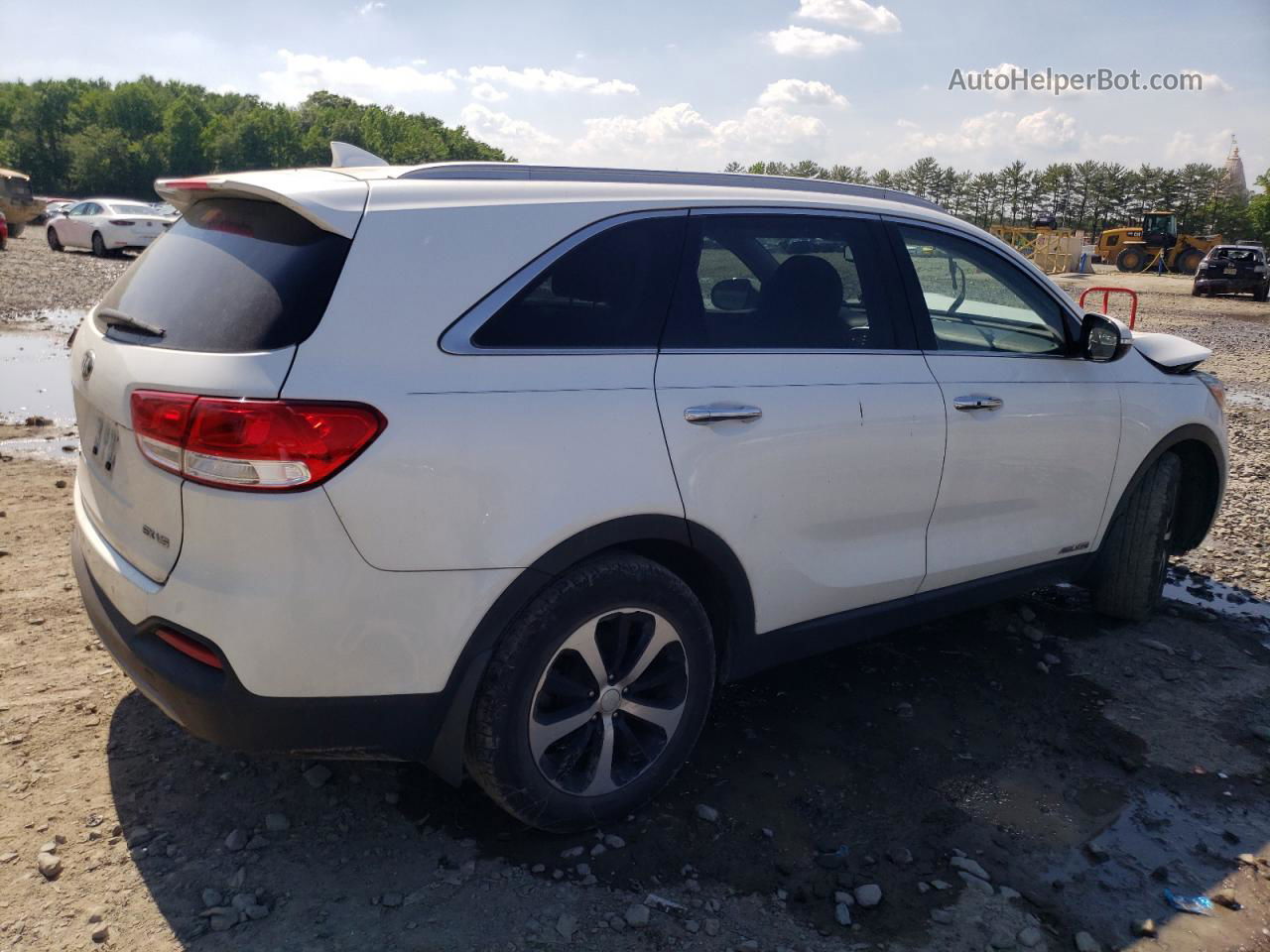 2018 Kia Sorento Ex White vin: 5XYPHDA5XJG401981