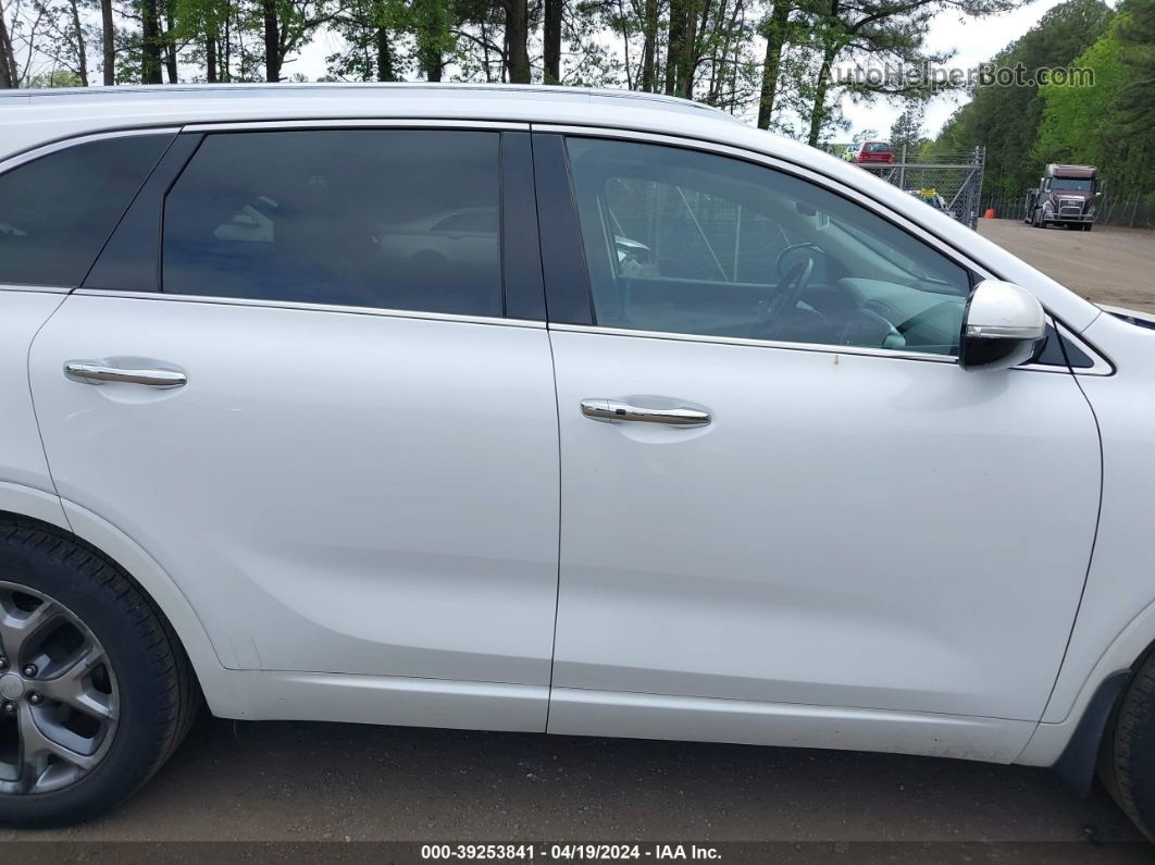 2017 Kia Sorento 3.3l Sx Белый vin: 5XYPK4A50HG224868