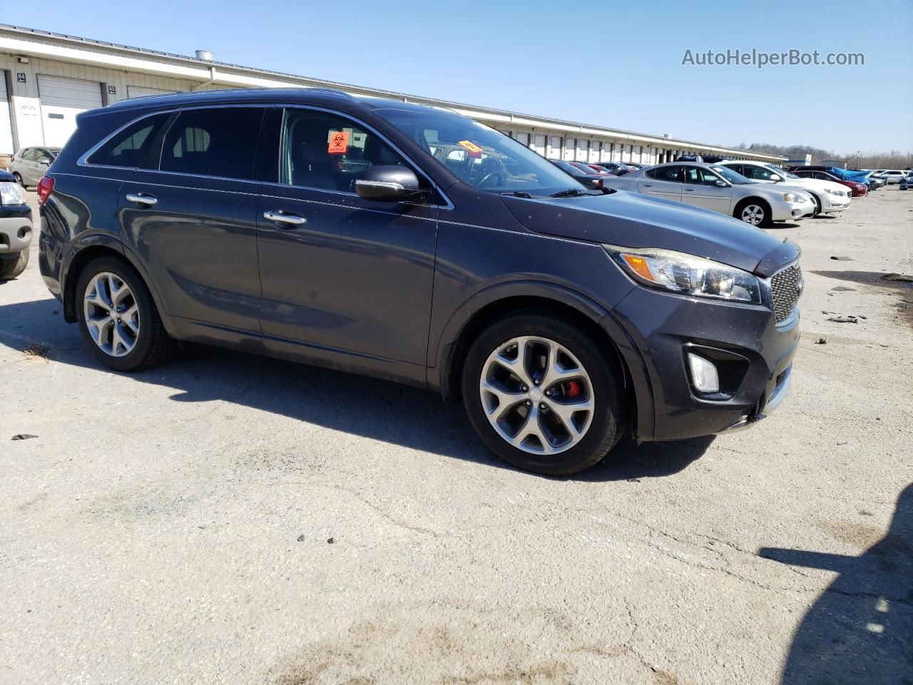 2017 Kia Sorento Sx Charcoal vin: 5XYPK4A50HG297836