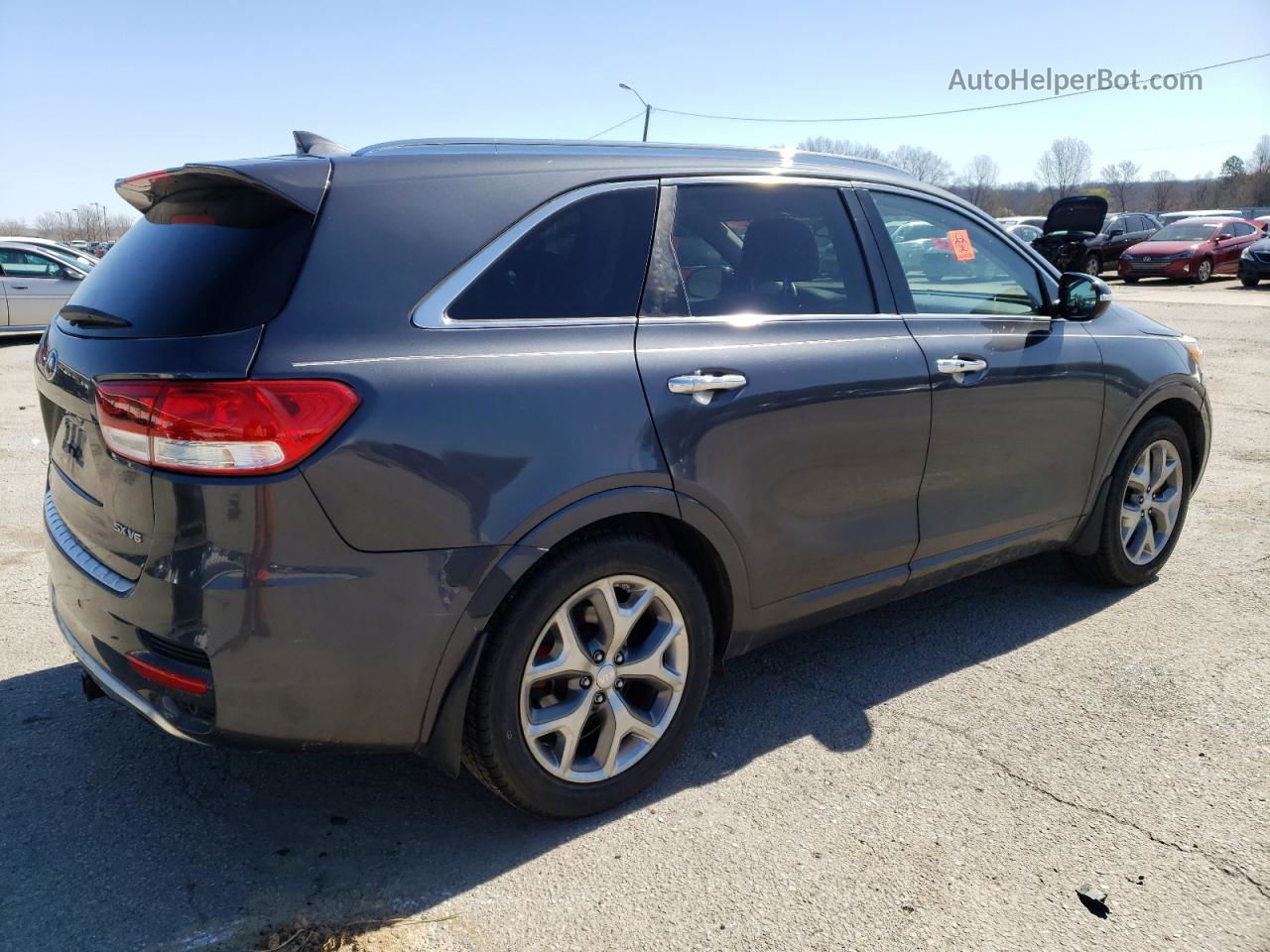 2017 Kia Sorento Sx Charcoal vin: 5XYPK4A50HG297836