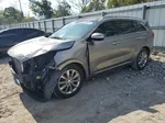 2018 Kia Sorento Sx Gray vin: 5XYPK4A50JG379443