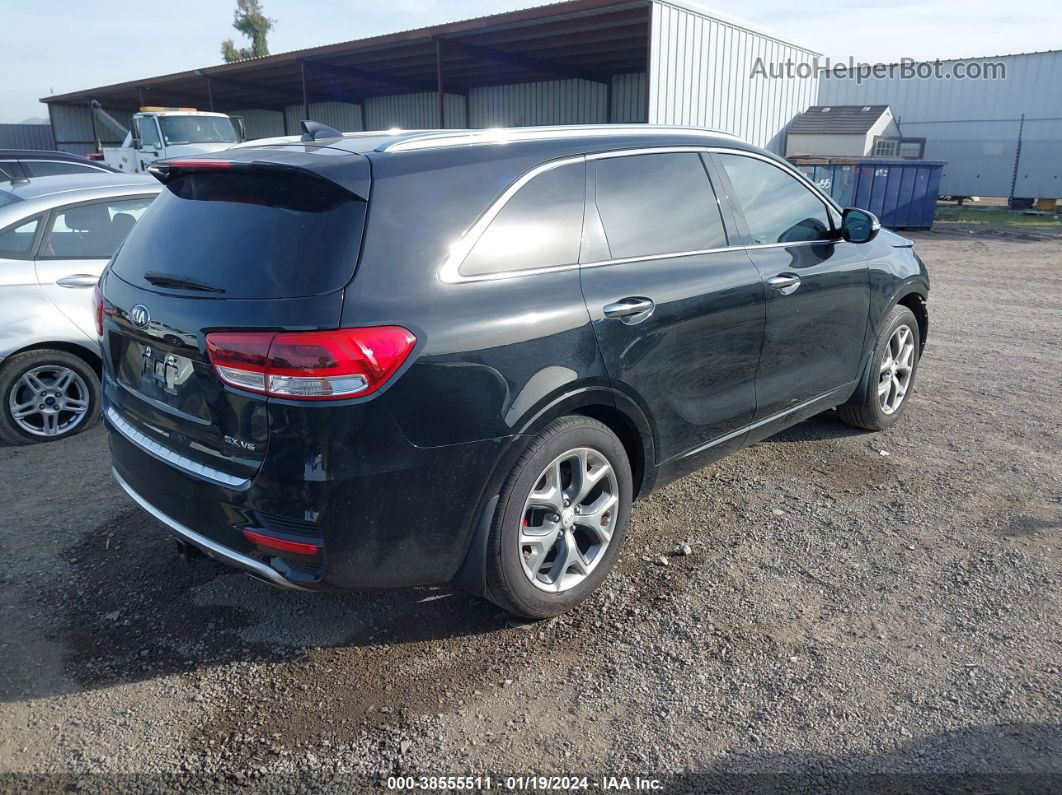 2017 Kia Sorento 3.3l Sx Black vin: 5XYPK4A51HG232896