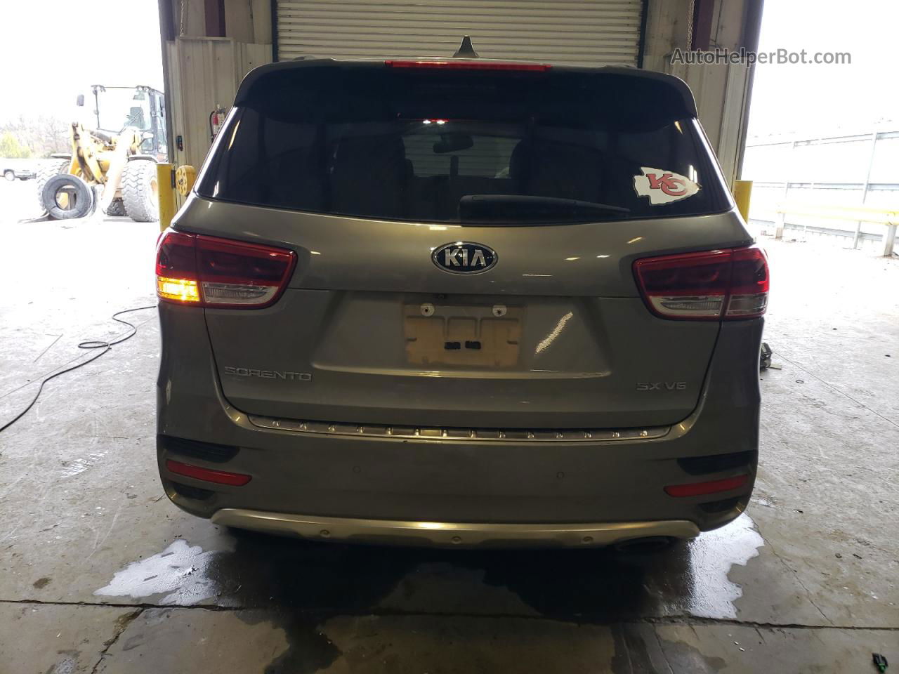 2018 Kia Sorento Sx Gray vin: 5XYPK4A52JG378942