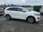 2018 Kia Sorento Sx White vin: 5XYPK4A52JG387124