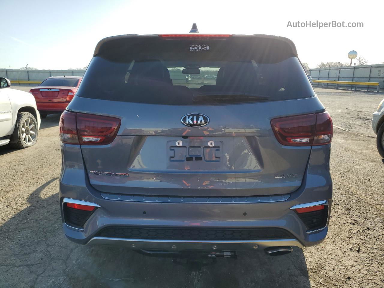 2020 Kia Sorento Sx Gray vin: 5XYPK4A52LG705245