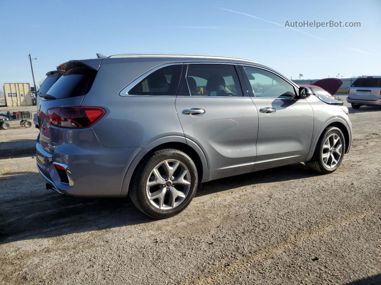 2020 Kia Sorento Sx Gray vin: 5XYPK4A52LG705245