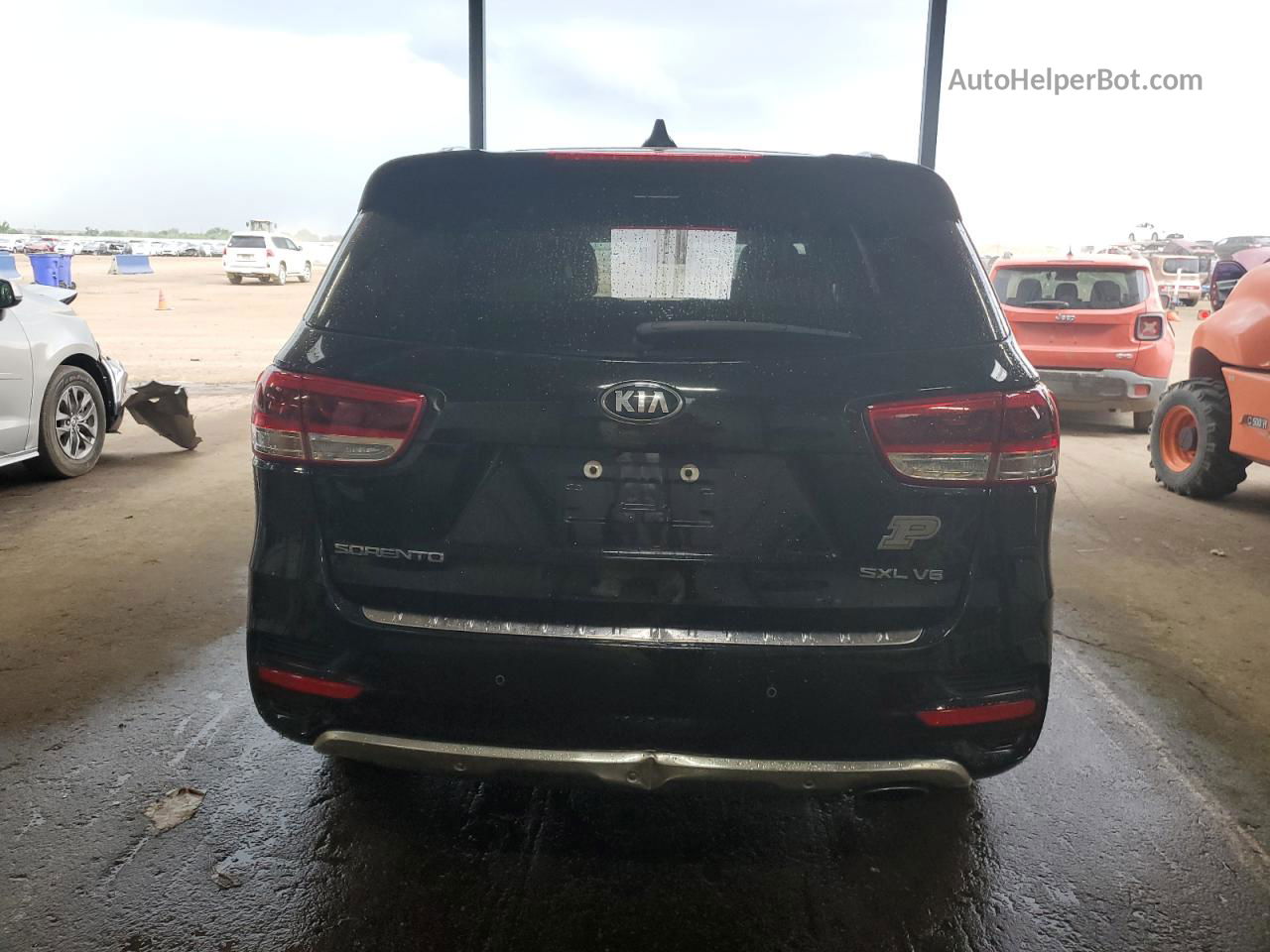 2017 Kia Sorento Sx Black vin: 5XYPK4A53HG187721