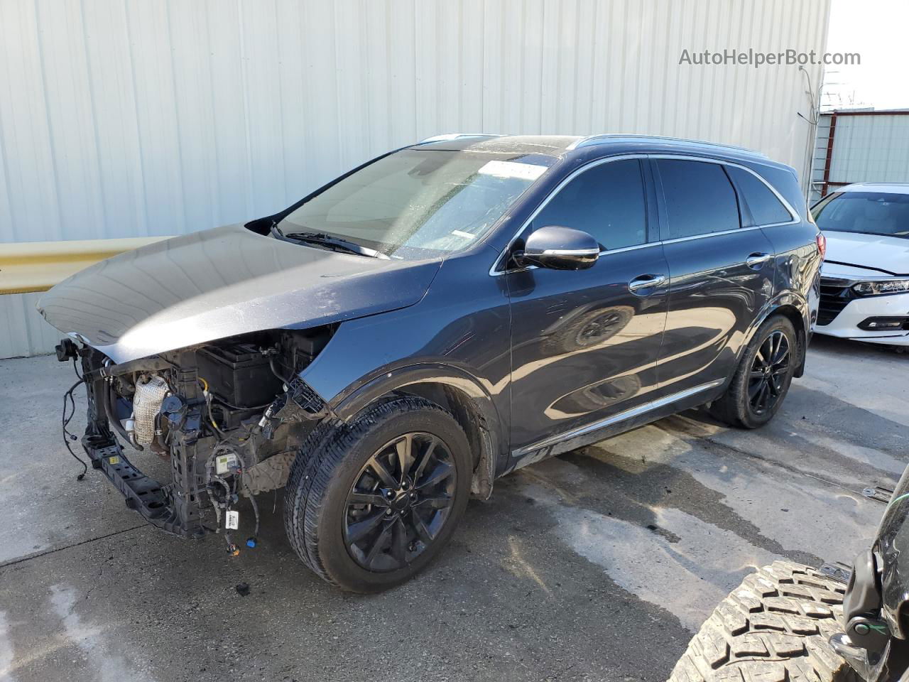 2017 Kia Sorento Sx Black vin: 5XYPK4A53HG295109