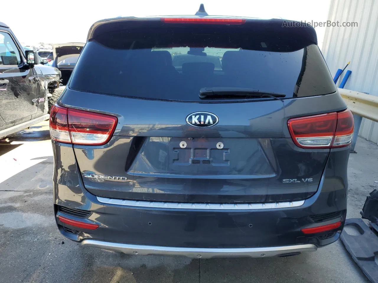 2017 Kia Sorento Sx Черный vin: 5XYPK4A53HG295109