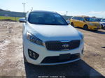 2018 Kia Sorento 3.3l Sxl Белый vin: 5XYPK4A53JG354827