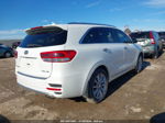 2018 Kia Sorento 3.3l Sxl White vin: 5XYPK4A53JG354827