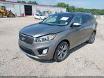 2018 Kia Sorento 3.3l Sx Silver vin: 5XYPK4A54JG381048