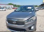 2018 Kia Sorento 3.3l Sx Silver vin: 5XYPK4A54JG381048