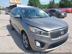 2018 Kia Sorento 3.3l Sx Silver vin: 5XYPK4A54JG381048