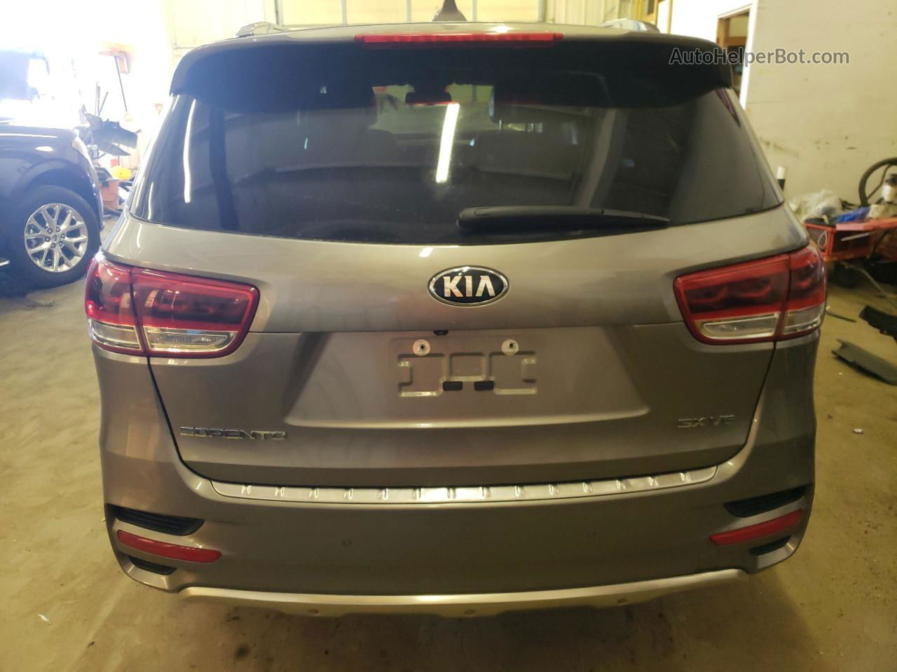 2017 Kia Sorento Sx Gray vin: 5XYPK4A5XHG227678