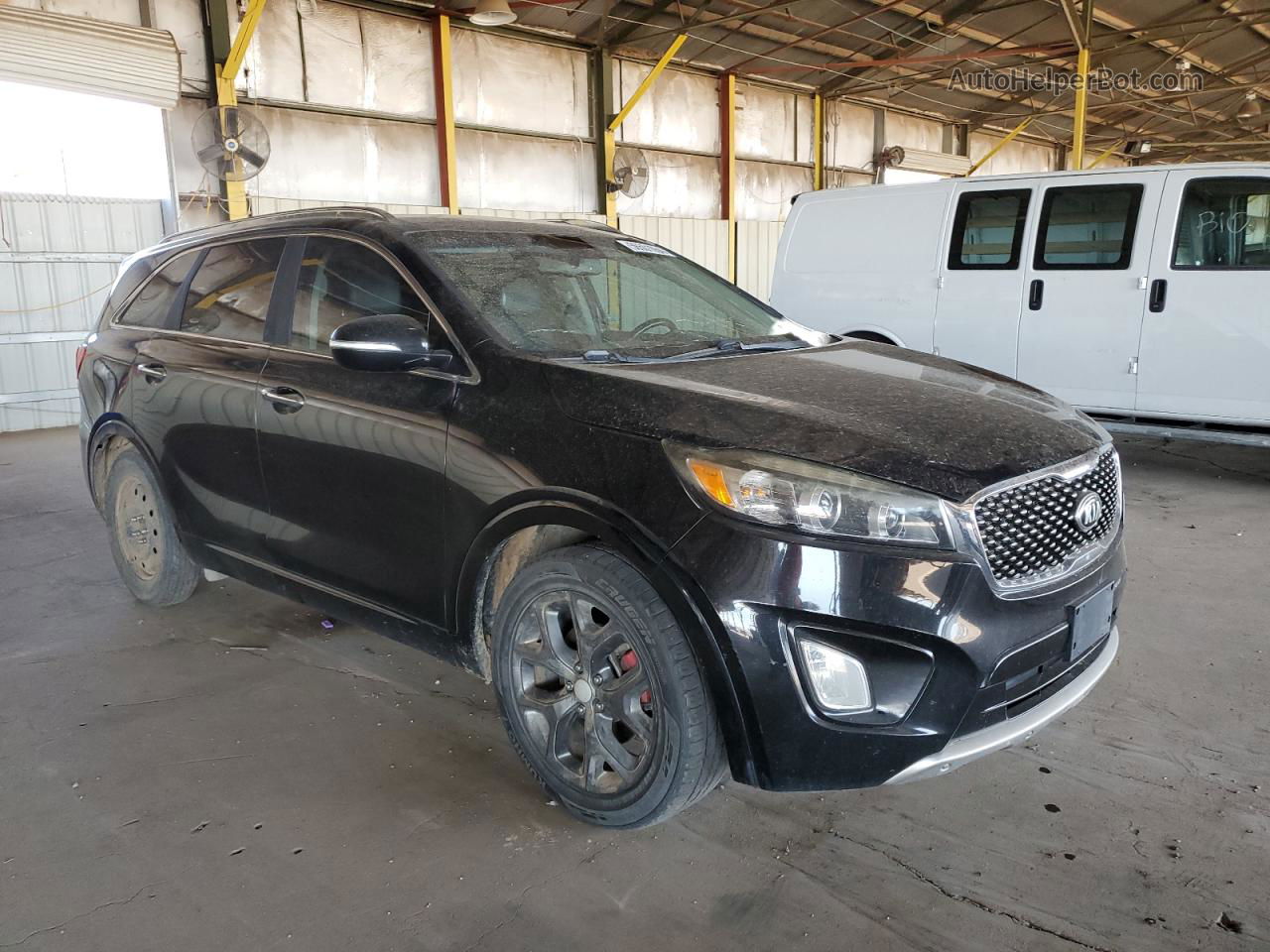 2017 Kia Sorento Sx Black vin: 5XYPK4A5XHG238972