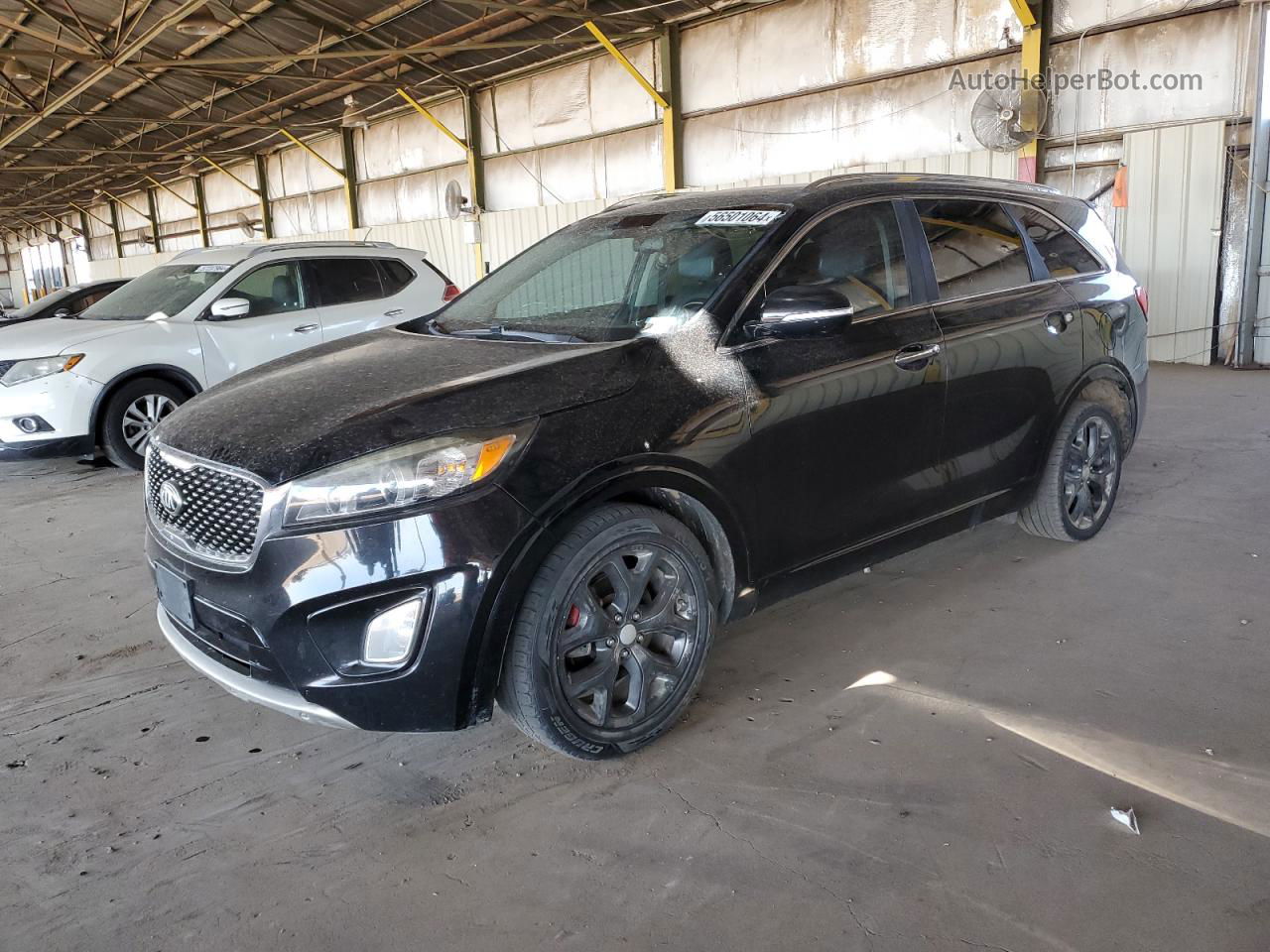 2017 Kia Sorento Sx Black vin: 5XYPK4A5XHG238972