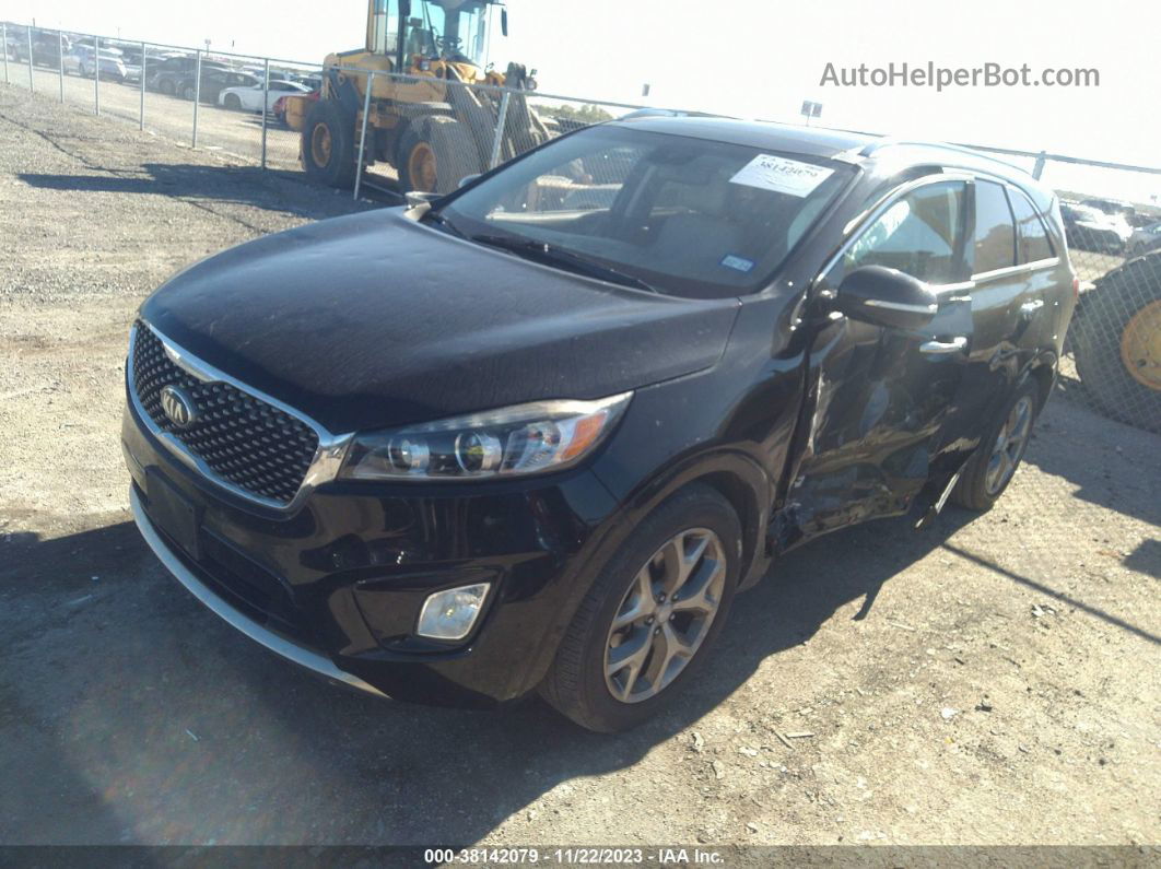 2018 Kia Sorento 3.3l Sx Black vin: 5XYPK4A5XJG368837