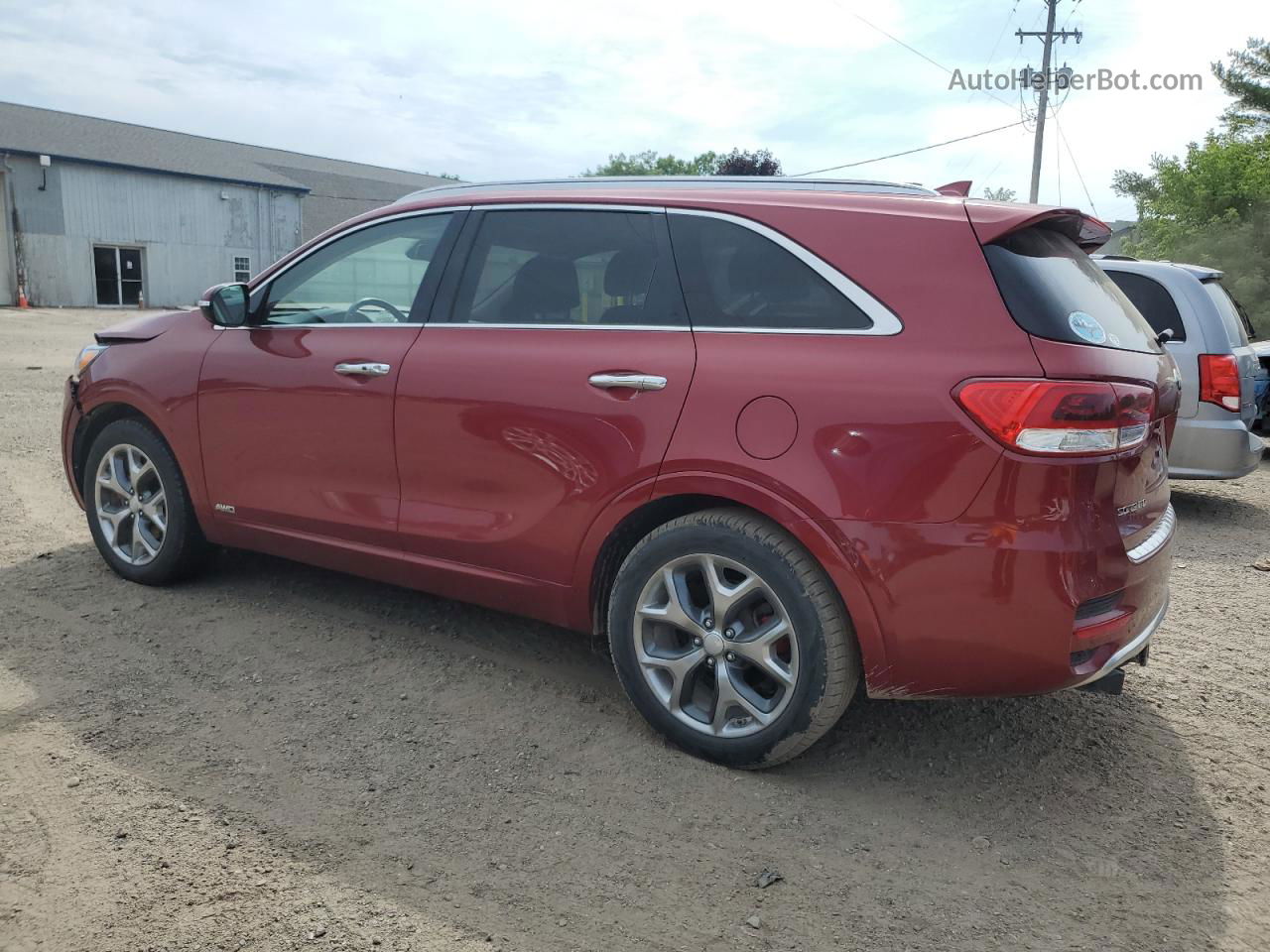 2017 Kia Sorento Sx Red vin: 5XYPKDA50HG208153