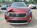 2017 Kia Sorento Sx Красный vin: 5XYPKDA50HG208153