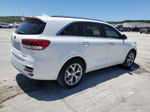 2017 Kia Sorento Sx White vin: 5XYPKDA50HG308396