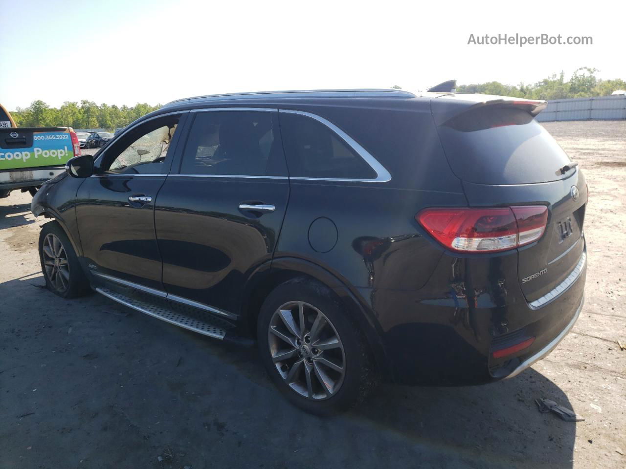 2018 Kia Sorento Sx Black vin: 5XYPKDA50JG400632