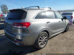 2018 Kia Sorento 3.3l Sxl Gray vin: 5XYPKDA52JG369240