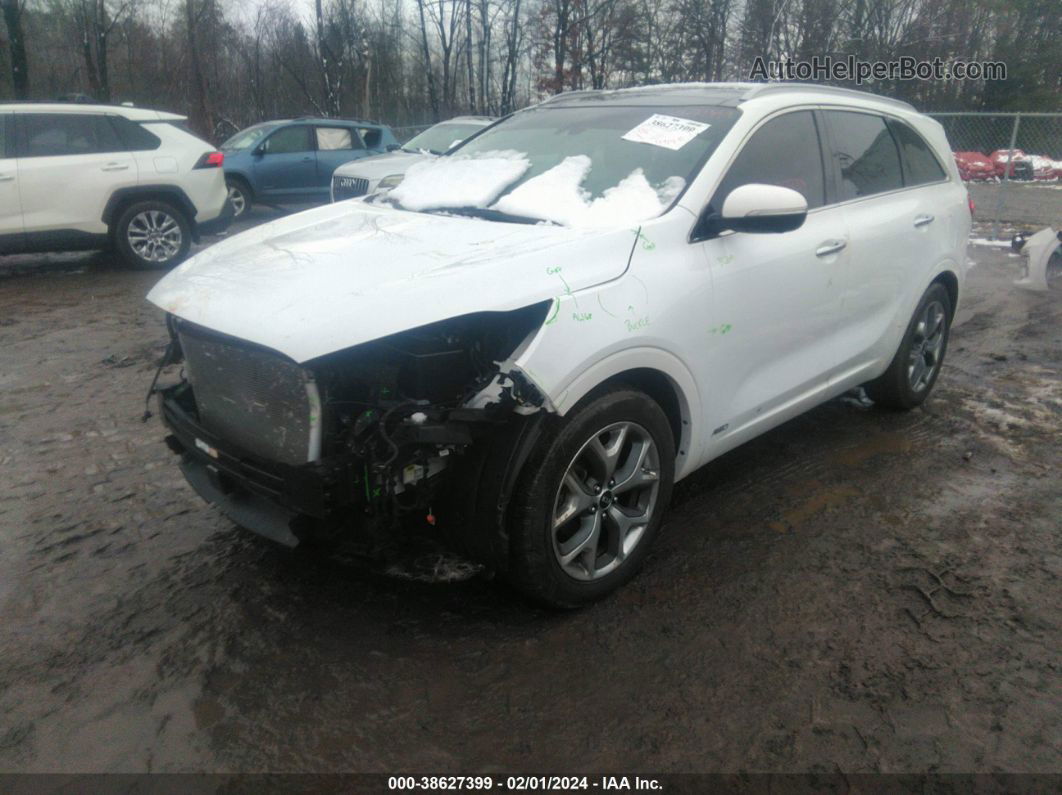 2020 Kia Sorento 3.3l Sx White vin: 5XYPKDA52LG675020