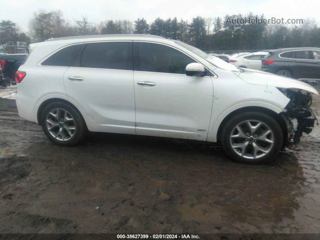 2020 Kia Sorento 3.3l Sx White vin: 5XYPKDA52LG675020