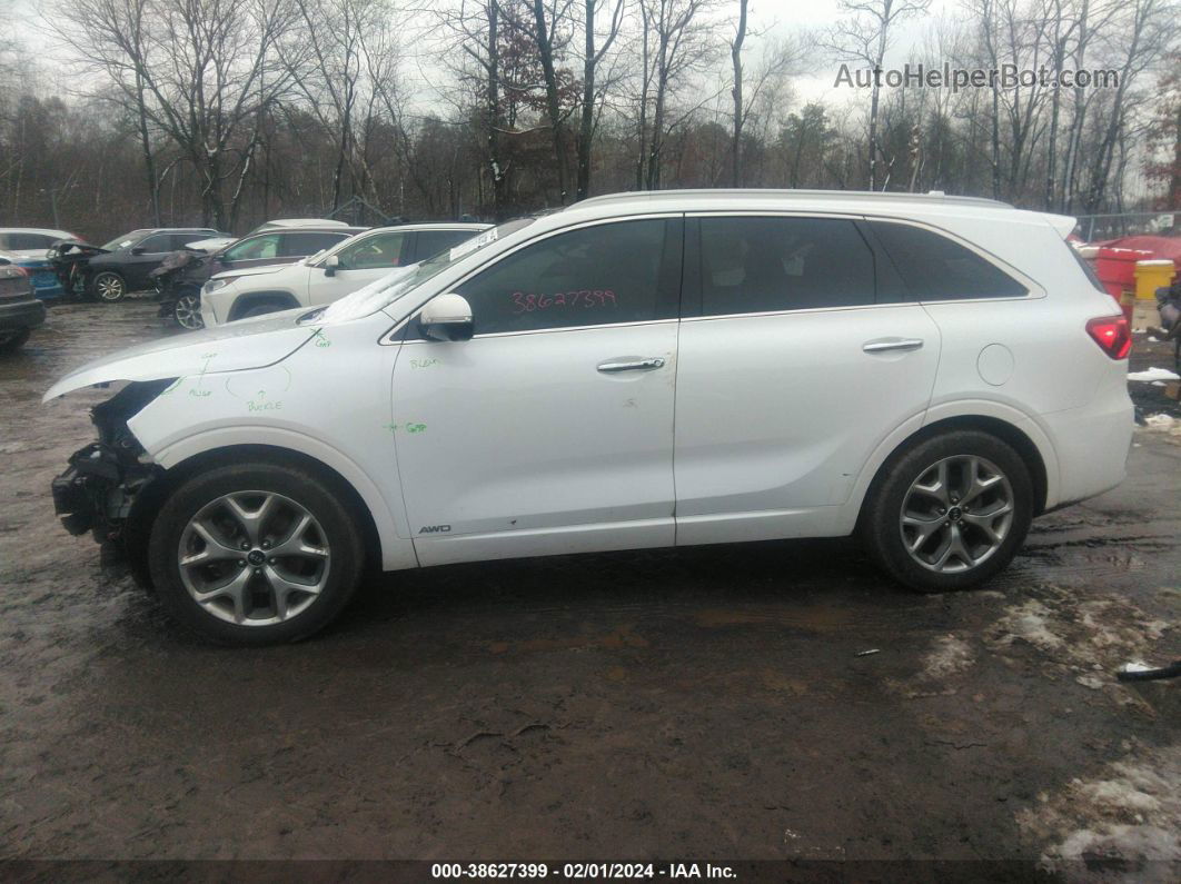 2020 Kia Sorento 3.3l Sx White vin: 5XYPKDA52LG675020