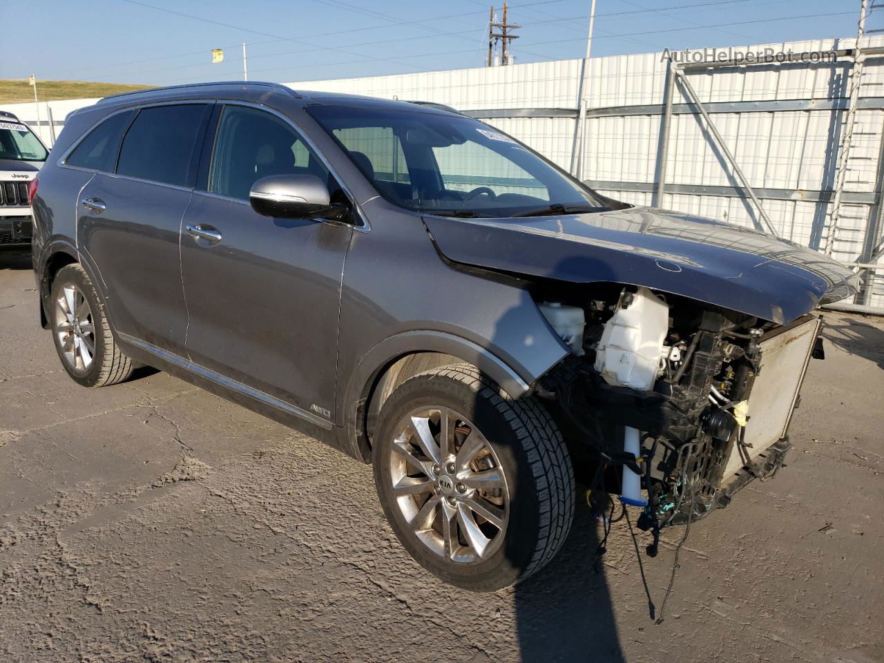 2017 Kia Sorento Sx Серебряный vin: 5XYPKDA53HG205909