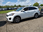 2017 Kia Sorento Sx White vin: 5XYPKDA53HG320946