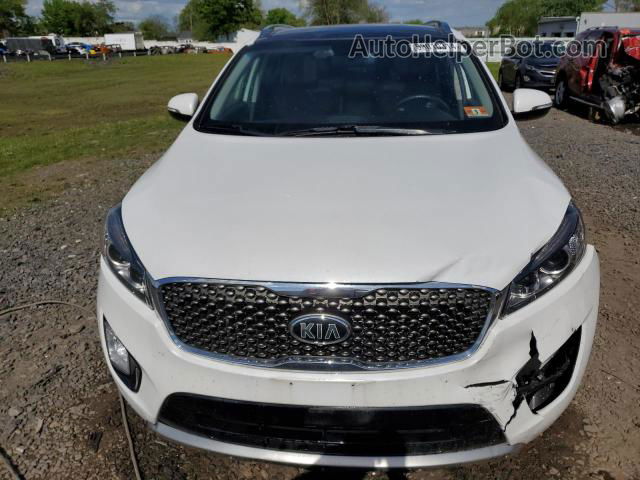 2017 Kia Sorento Sx Белый vin: 5XYPKDA53HG320946