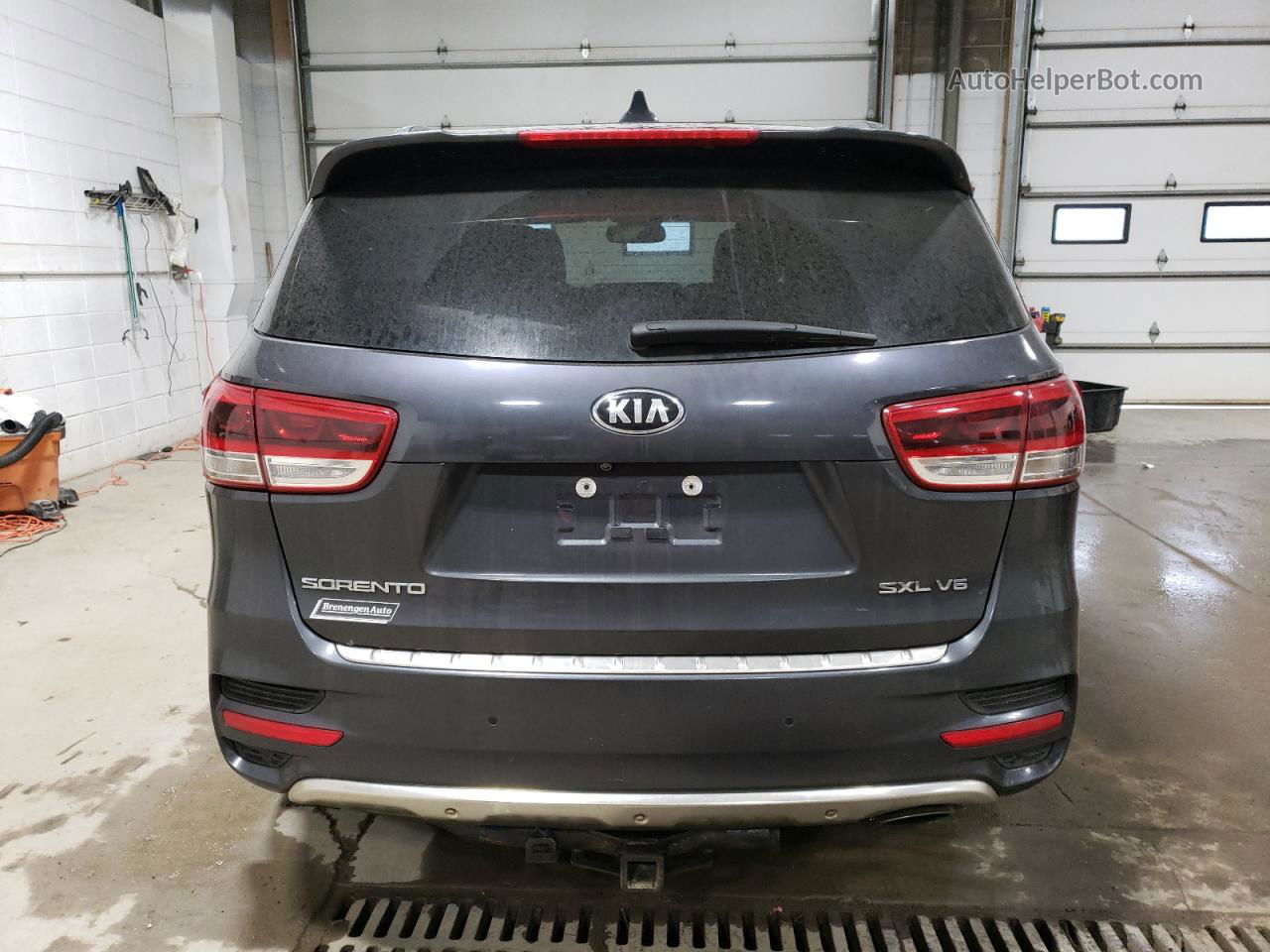 2017 Kia Sorento Sx Gray vin: 5XYPKDA53HG337794