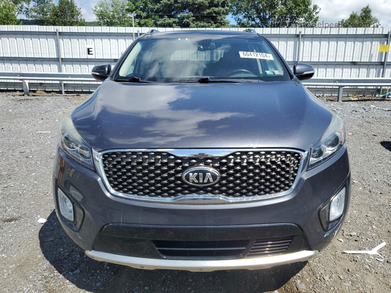 2017 Kia Sorento Sx Gray vin: 5XYPKDA54HG260613