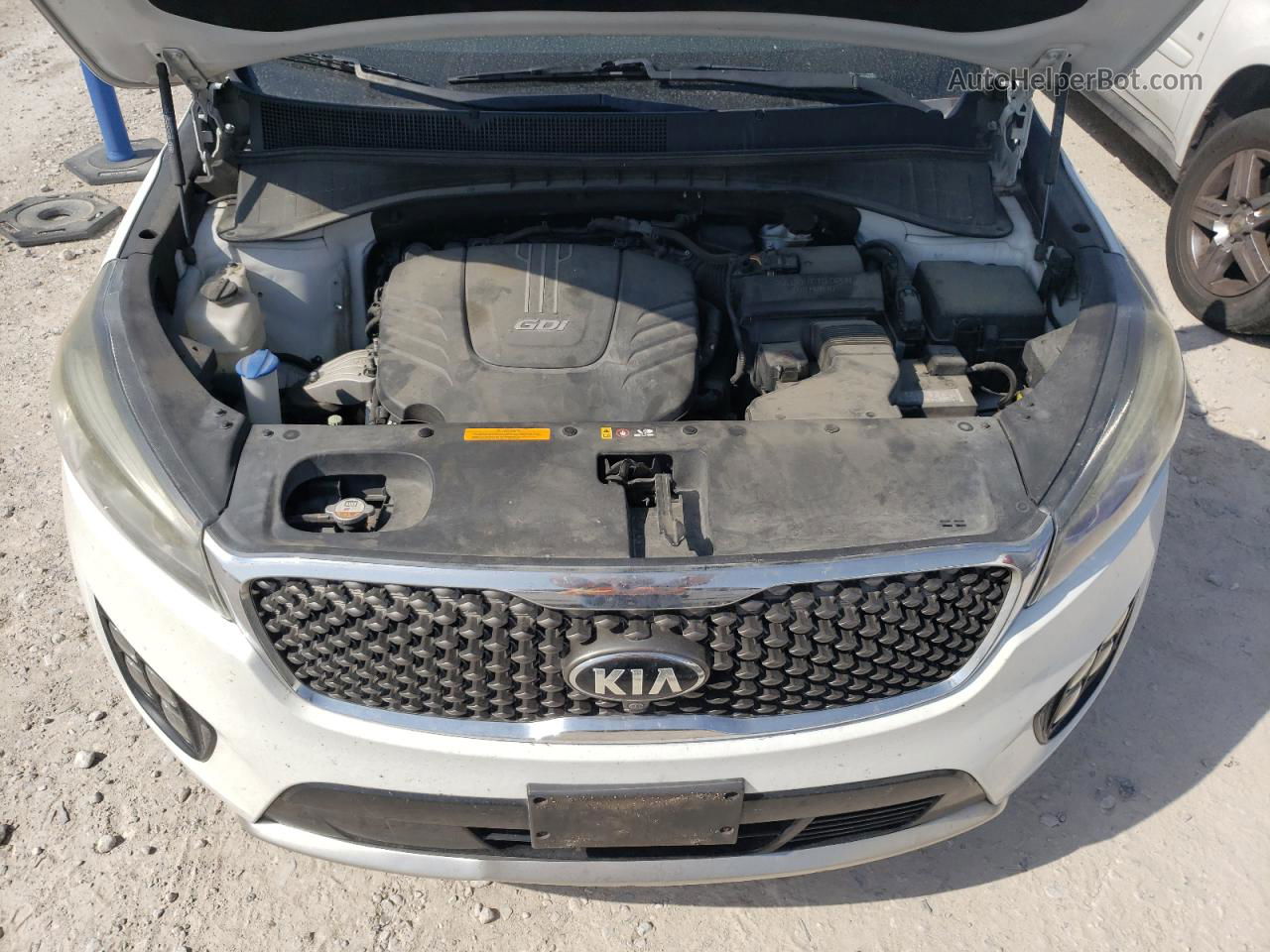 2017 Kia Sorento Sx Белый vin: 5XYPKDA56HG227502