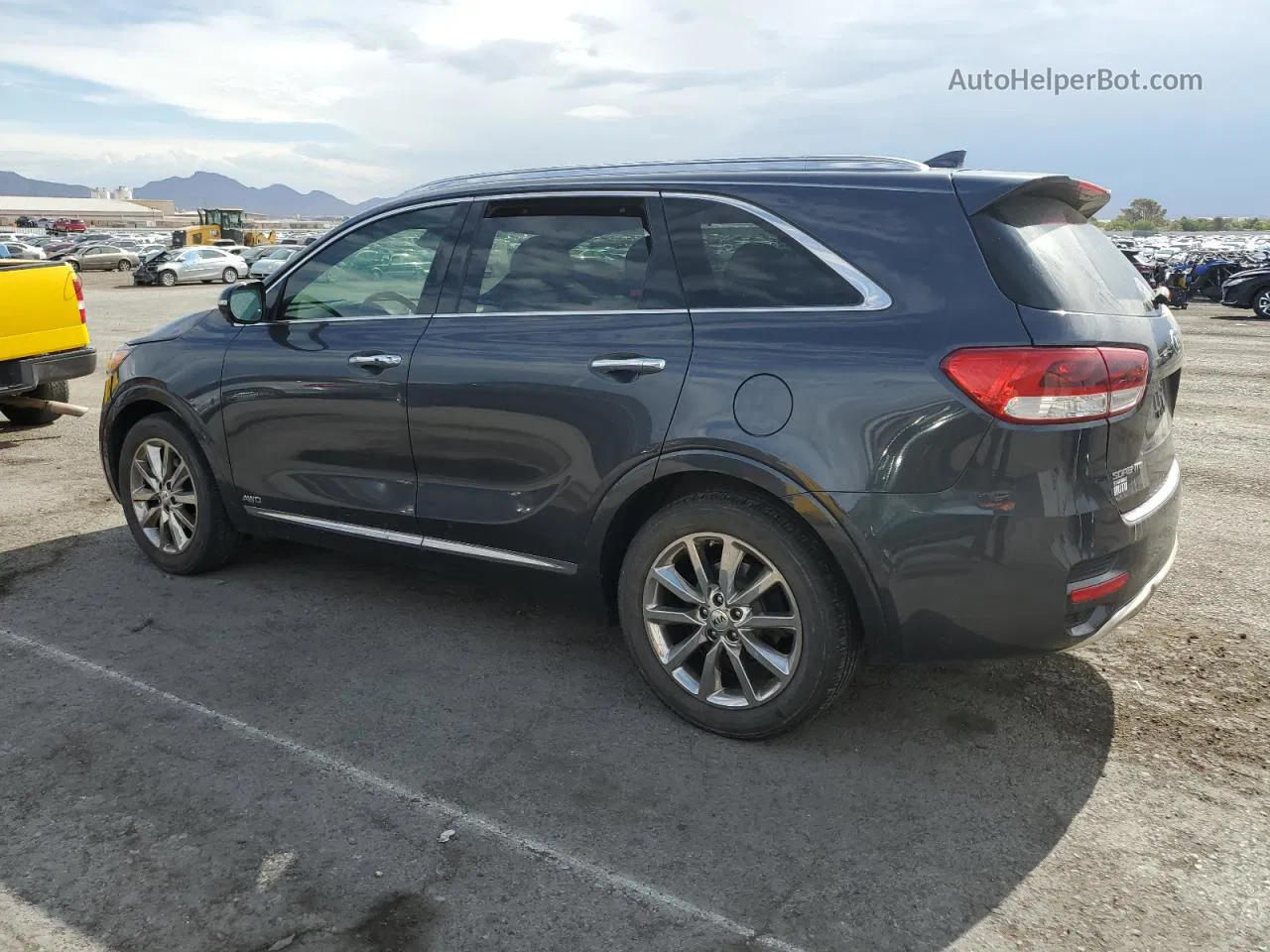 2018 Kia Sorento Sx Black vin: 5XYPKDA56JG347953