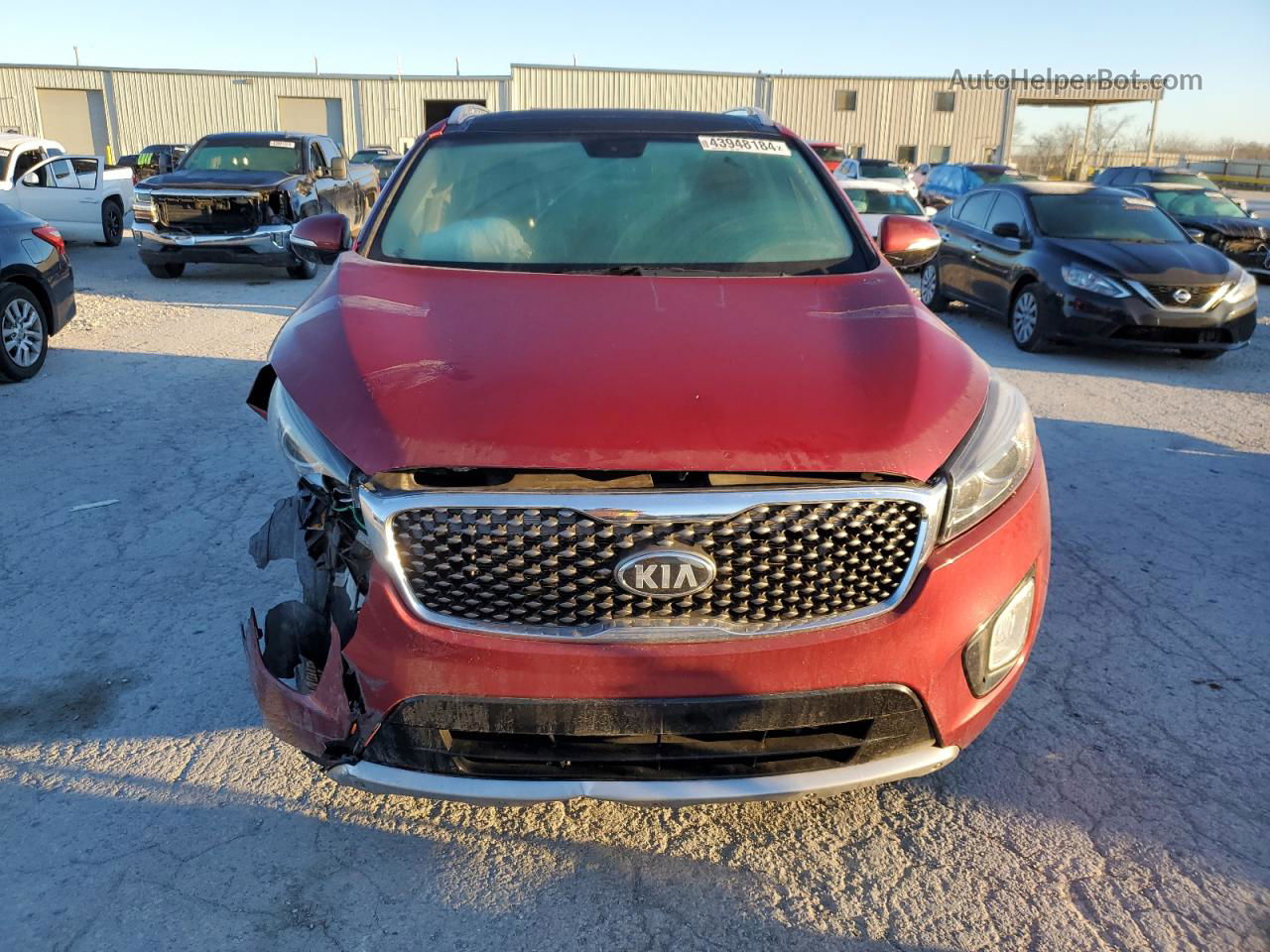 2018 Kia Sorento Sx Maroon vin: 5XYPKDA56JG387207