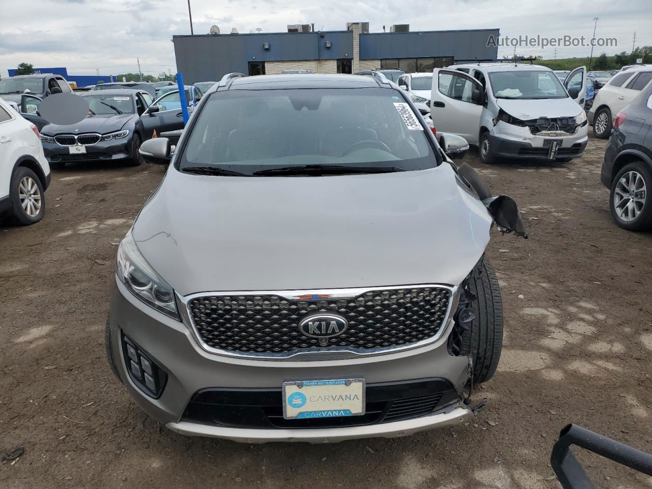 2017 Kia Sorento Sx Tan vin: 5XYPKDA57HG304717