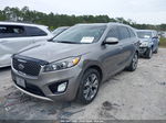 2017 Kia Sorento 3.3l Sx Gray vin: 5XYPKDA57HG311473