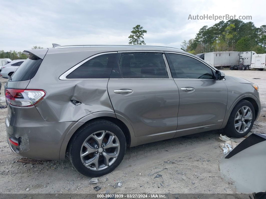 2017 Kia Sorento 3.3l Sx Gray vin: 5XYPKDA57HG311473