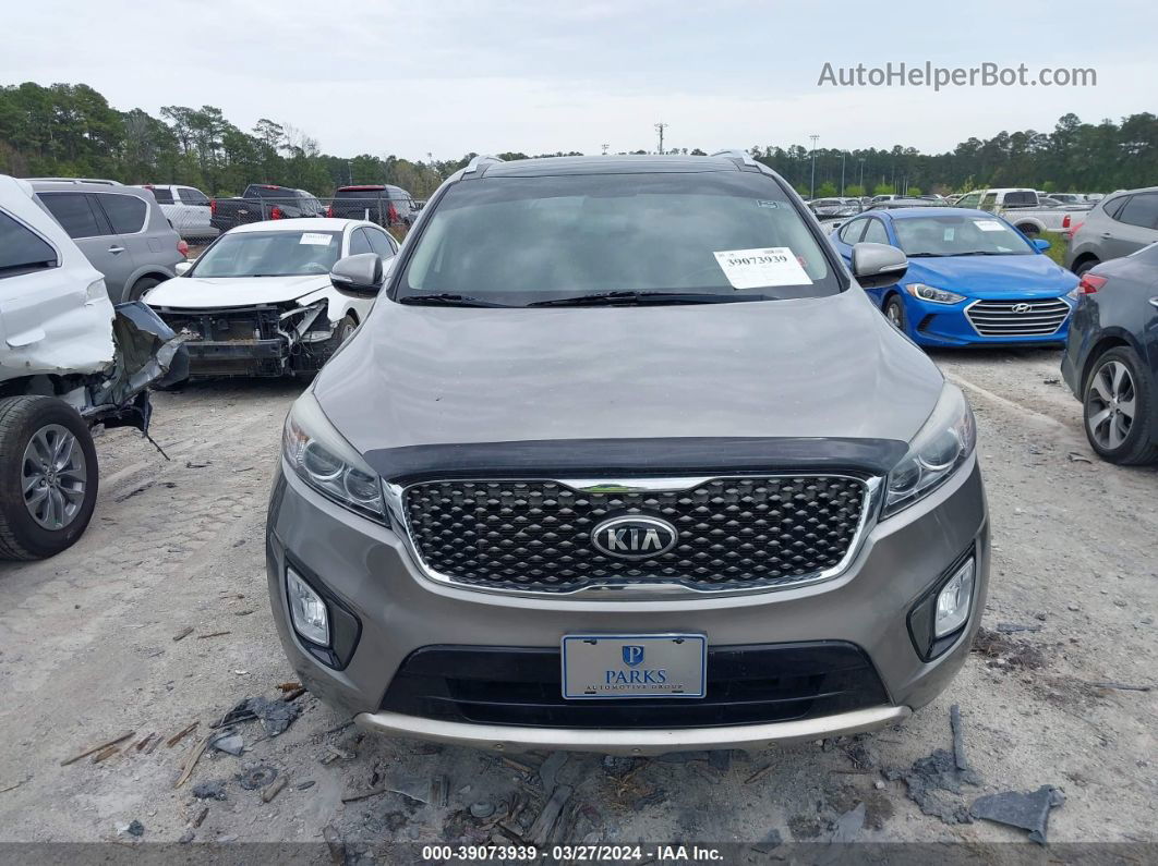 2017 Kia Sorento 3.3l Sx Gray vin: 5XYPKDA57HG311473