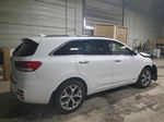 2018 Kia Sorento Sx White vin: 5XYPKDA58JG418375