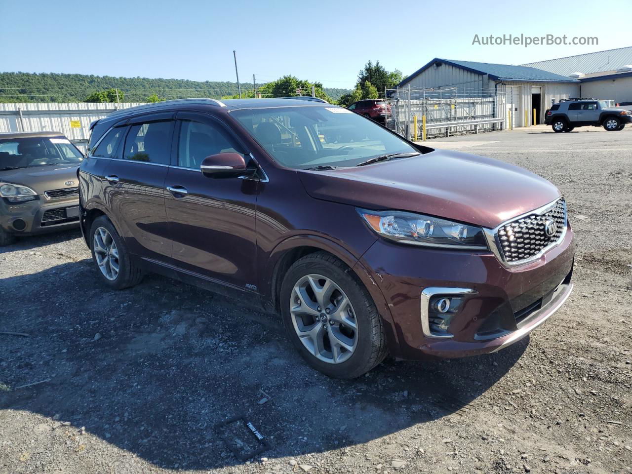 2020 Kia Sorento Sx Red vin: 5XYPKDA58LG694204